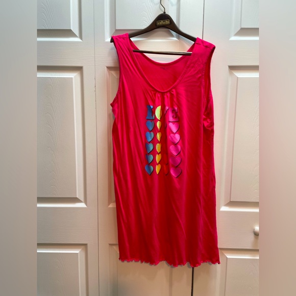 Avenue Other - 2X Avenue Body Women’s Rainbow LOVE Nightgown Nighty Pajamas